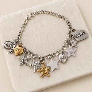 Beta Sigma Phi Sorority charm bracelet